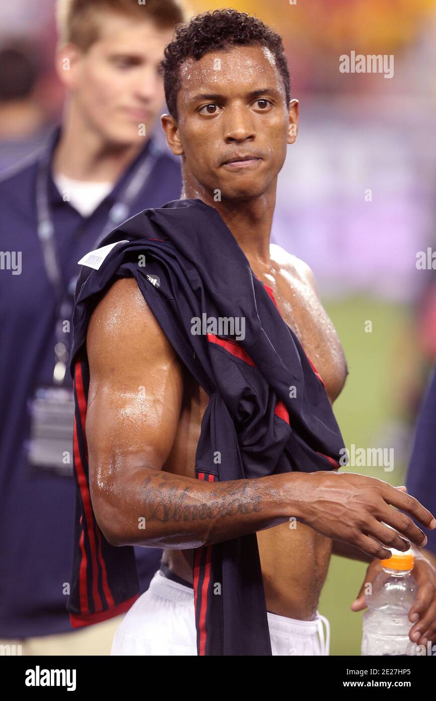 Nani durante la partita di MLS All Star Soccer, MLS All Stars vs Manchester United alla Red Bull Arena di Harrison, NJ, USA il 27 luglio 2011. Foto di Charles Guerin/ABACAPRESS.COM Foto Stock