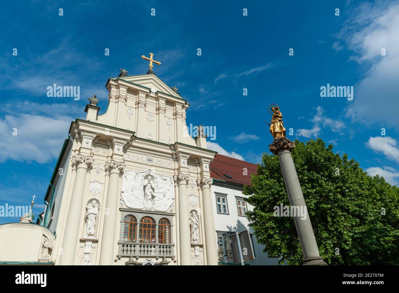 Il Monastero di Minorite, Ptuj, Slovenia. Foto Stock