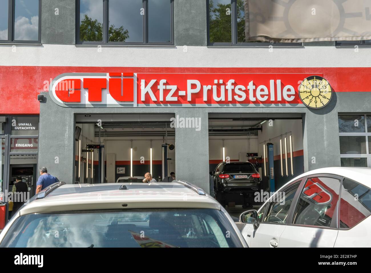 GTÜ Prüfstelle, Mariendorf, Berlino, Germania Foto Stock