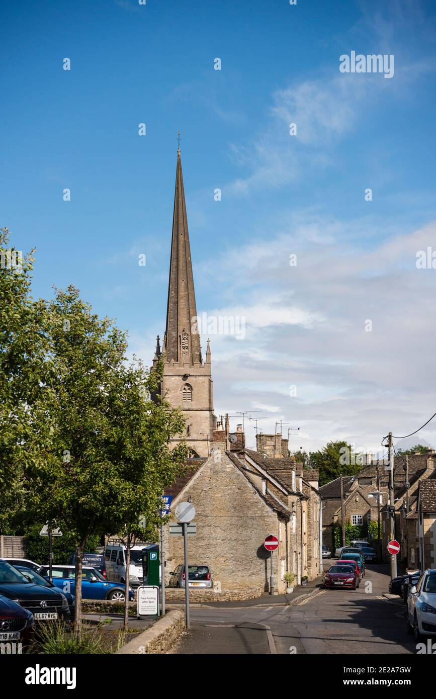 St Mary the Virgin Church, Tetbury, Gloucestershire, Regno Unito Foto Stock