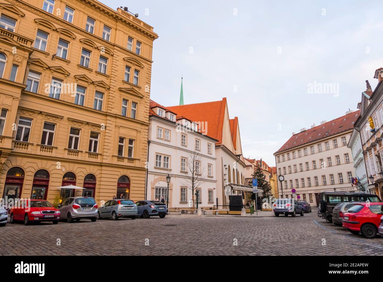 Betlemske namesti, città vecchia, Praga, Repubblica Ceca Foto Stock
