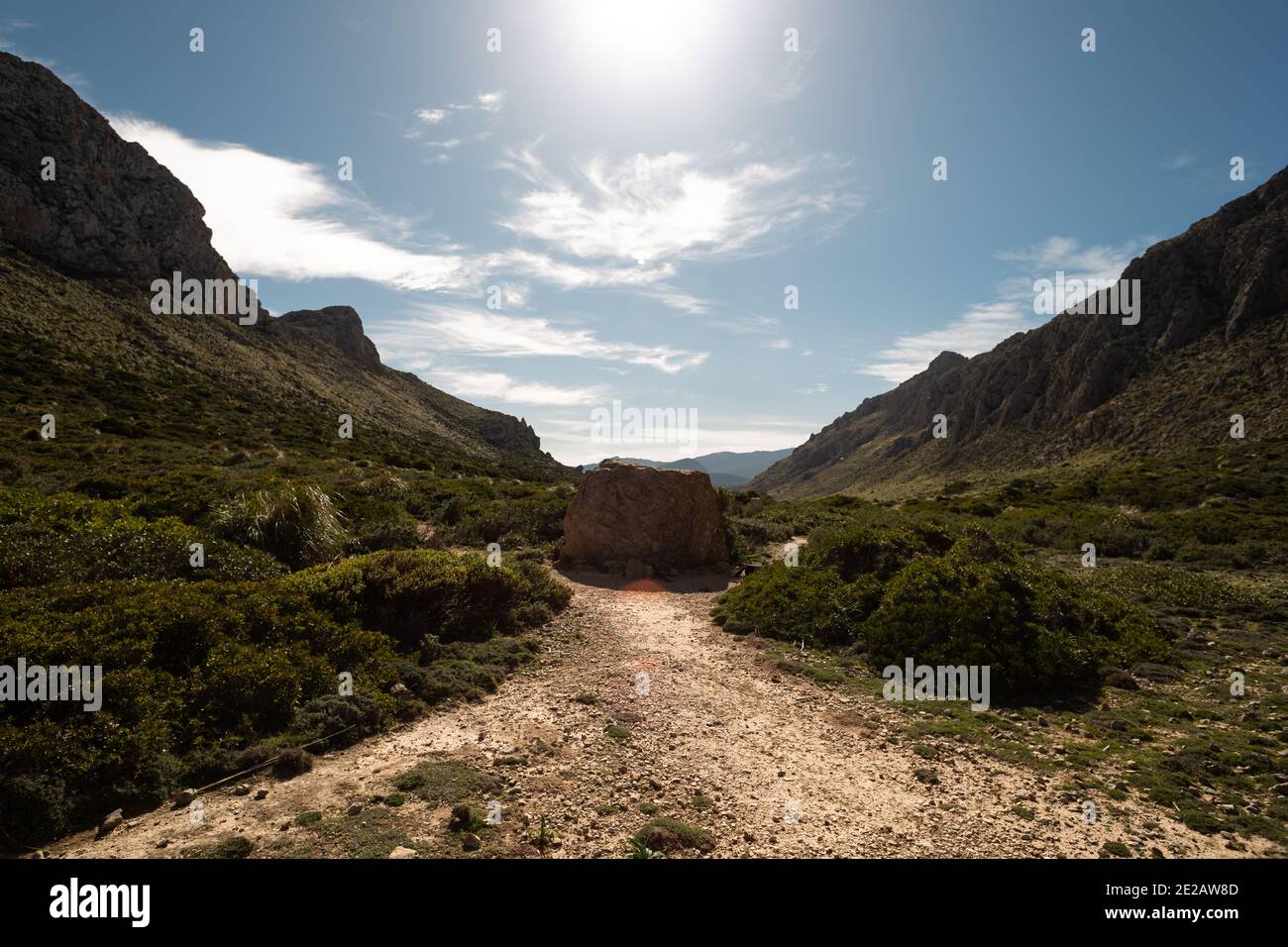 Bella foto di Maiorca - porto di Pollenca - Cala Bquer Foto Stock