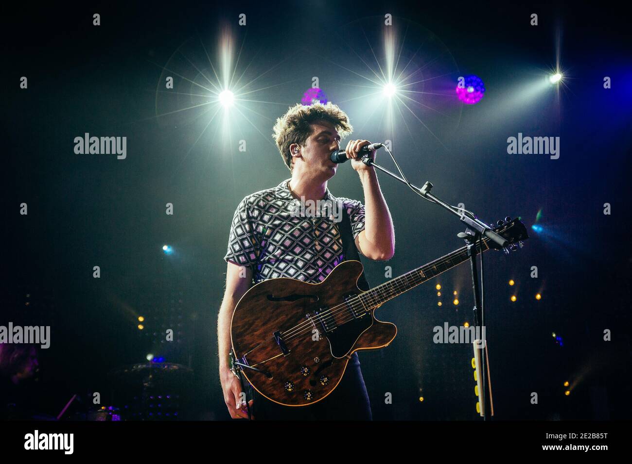 Le onde del circa si esibiscono dal vivo a Manchester, Inghilterra, Regno Unito. Foto Stock