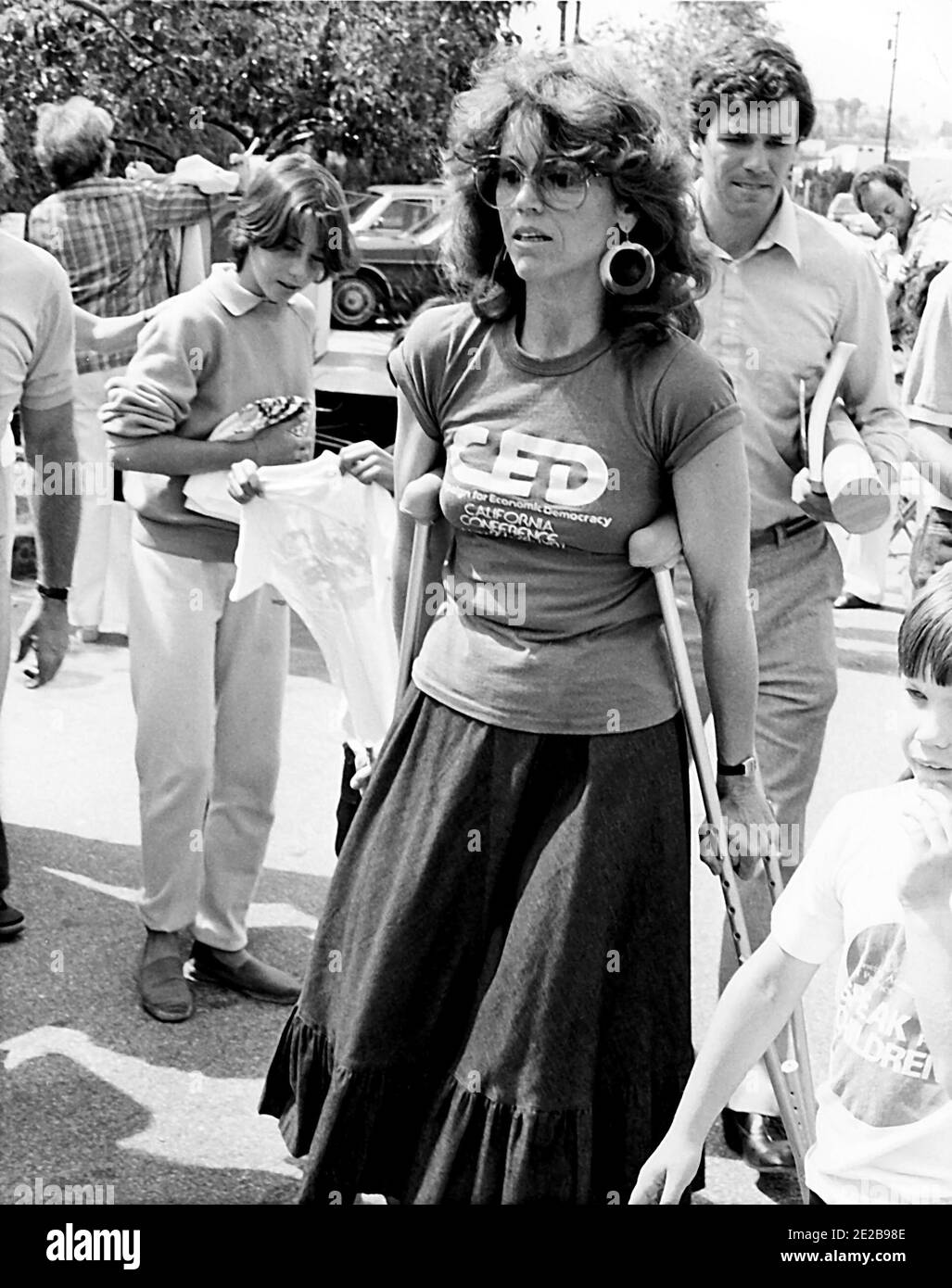 Jane fonda 4/27/1982 Credit: Ralph Dominguez/MediaPunch Foto Stock