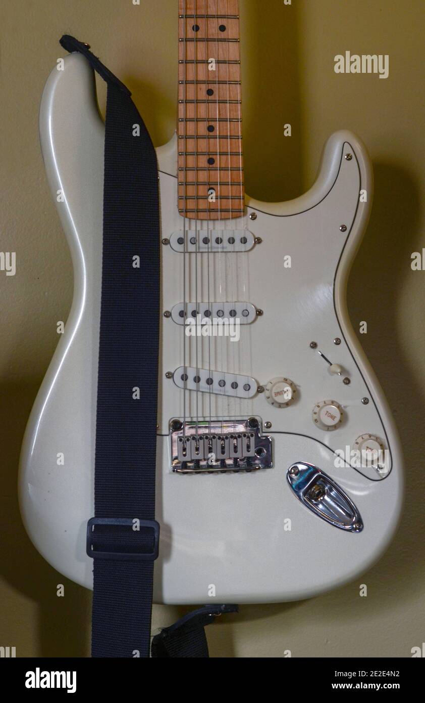 Fender Strat Foto Stock