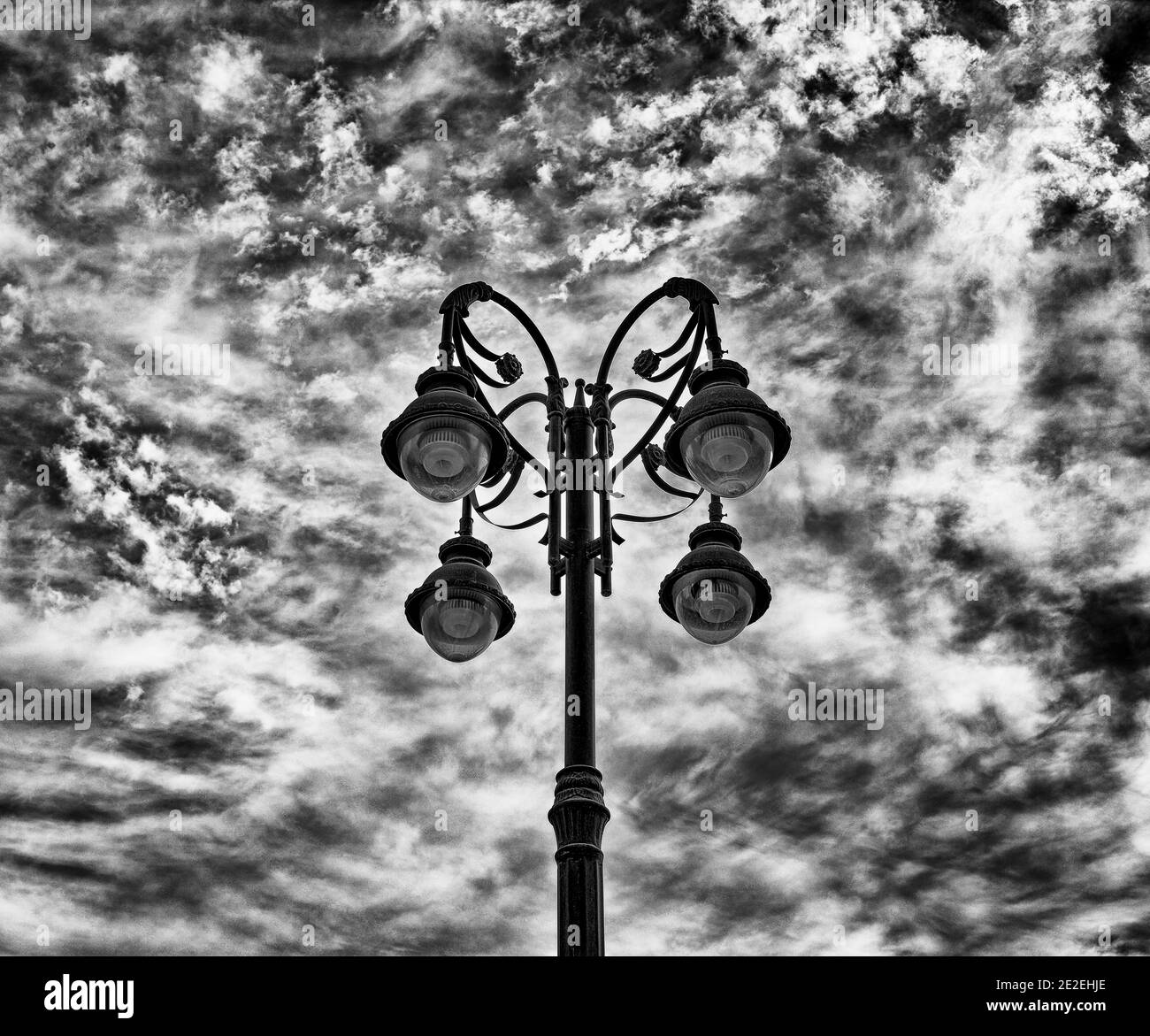 Alberino della lampada Foto Stock