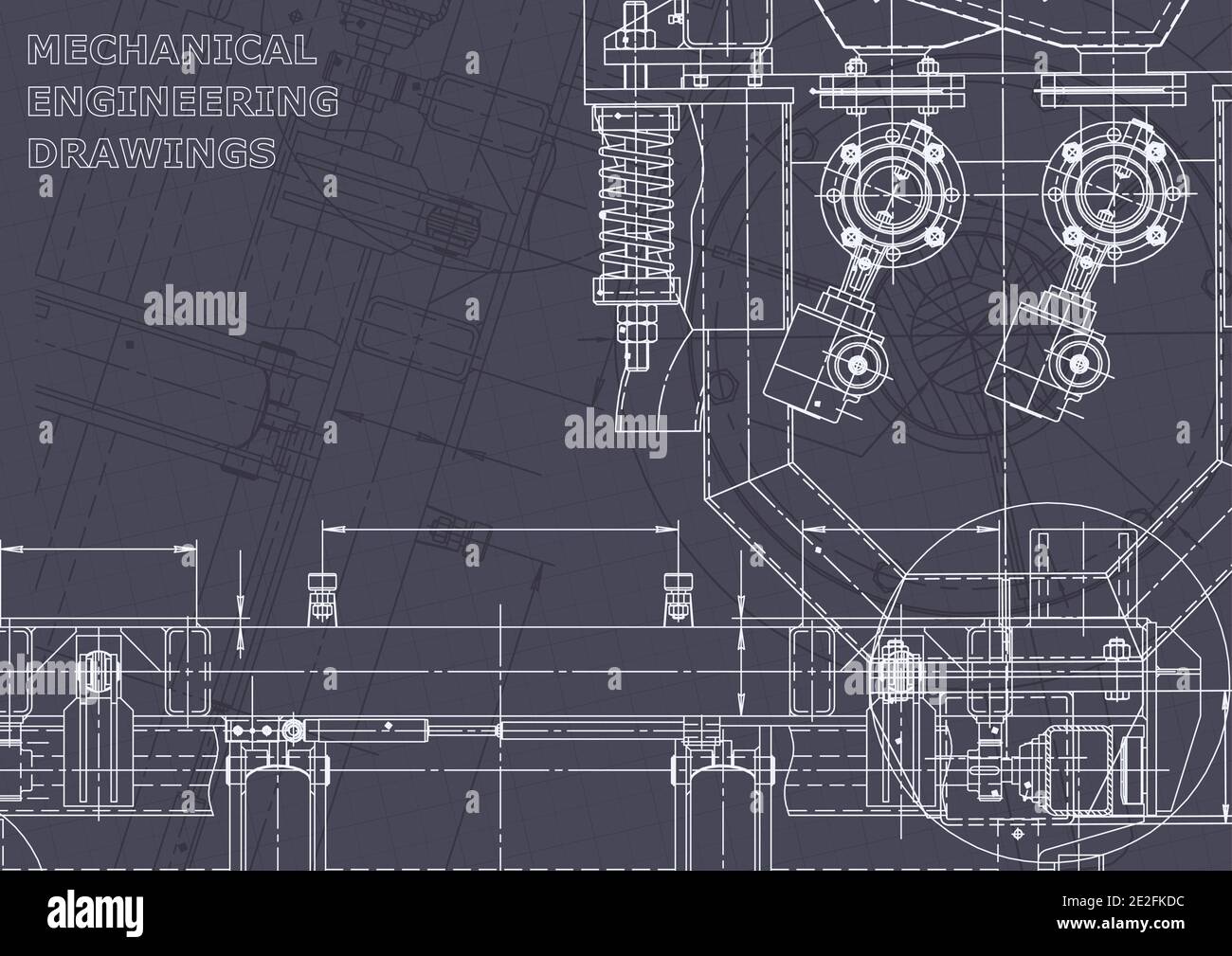 Sistemi di progettazione assistita da computer. Progetto, schema Illustrazione Vettoriale