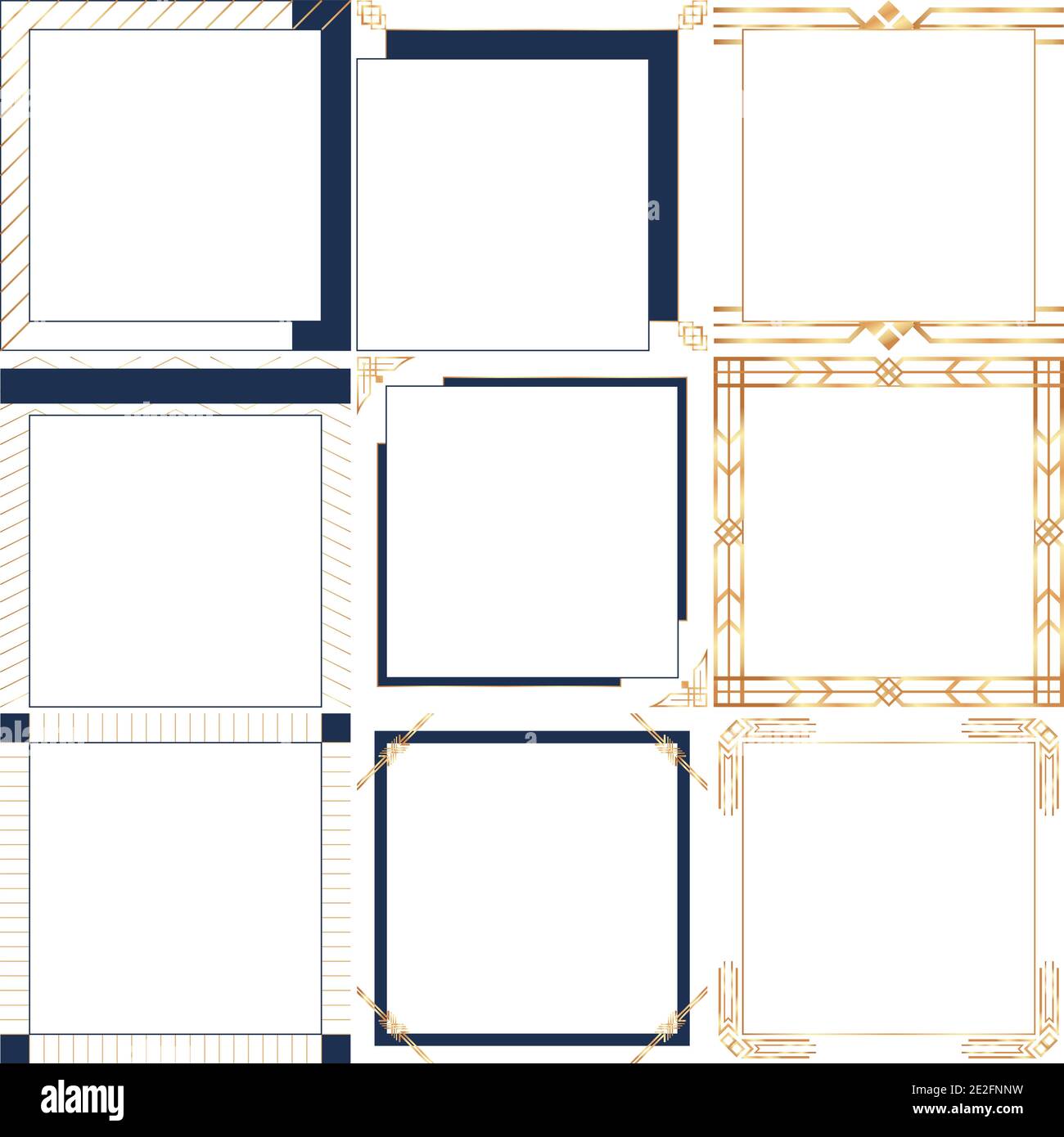 Instagram template- file vettoriali progettati in Illustrator Illustrazione Vettoriale