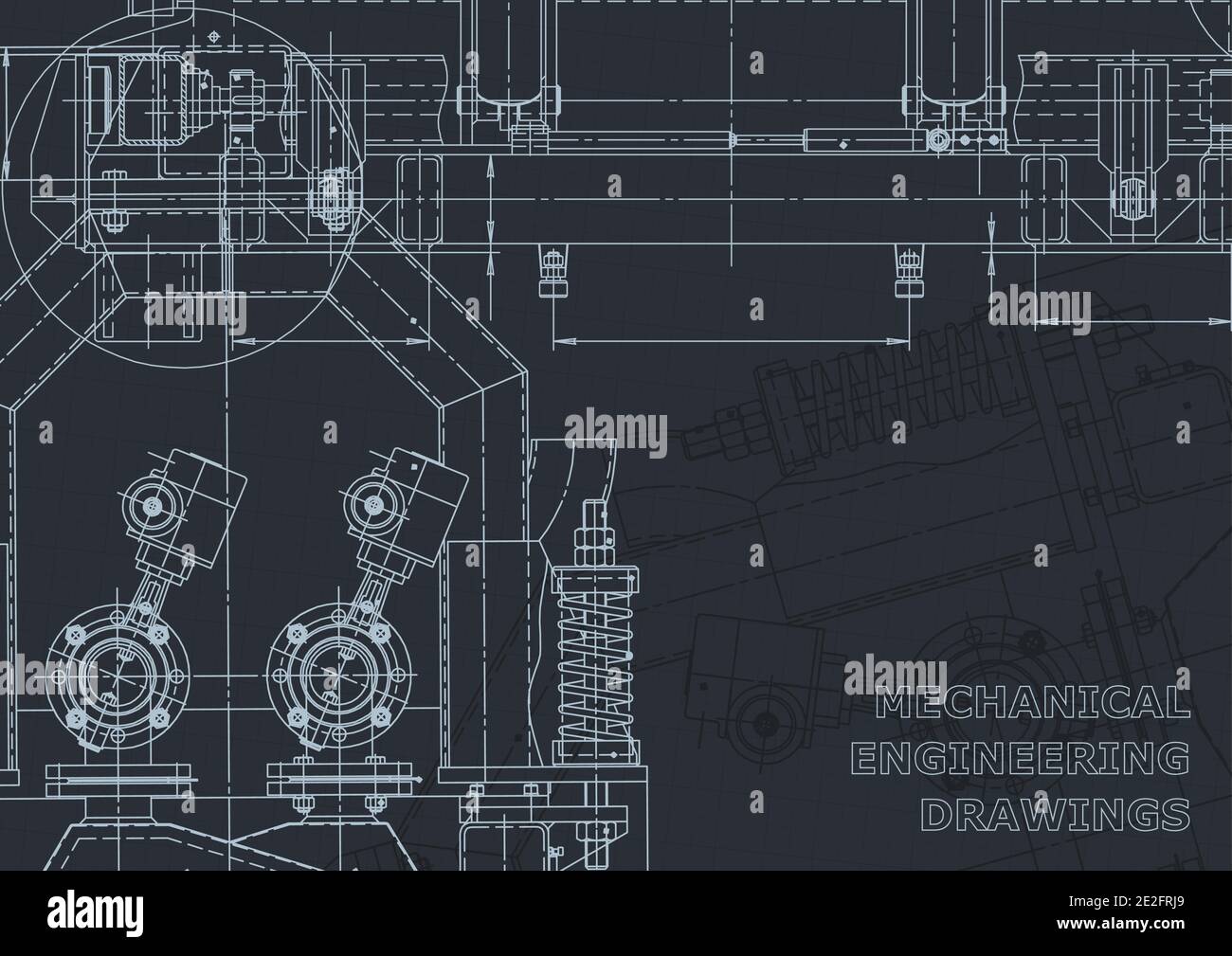 Sistemi di progettazione assistita da computer. Modello. Identità aziendale Illustrazione Vettoriale