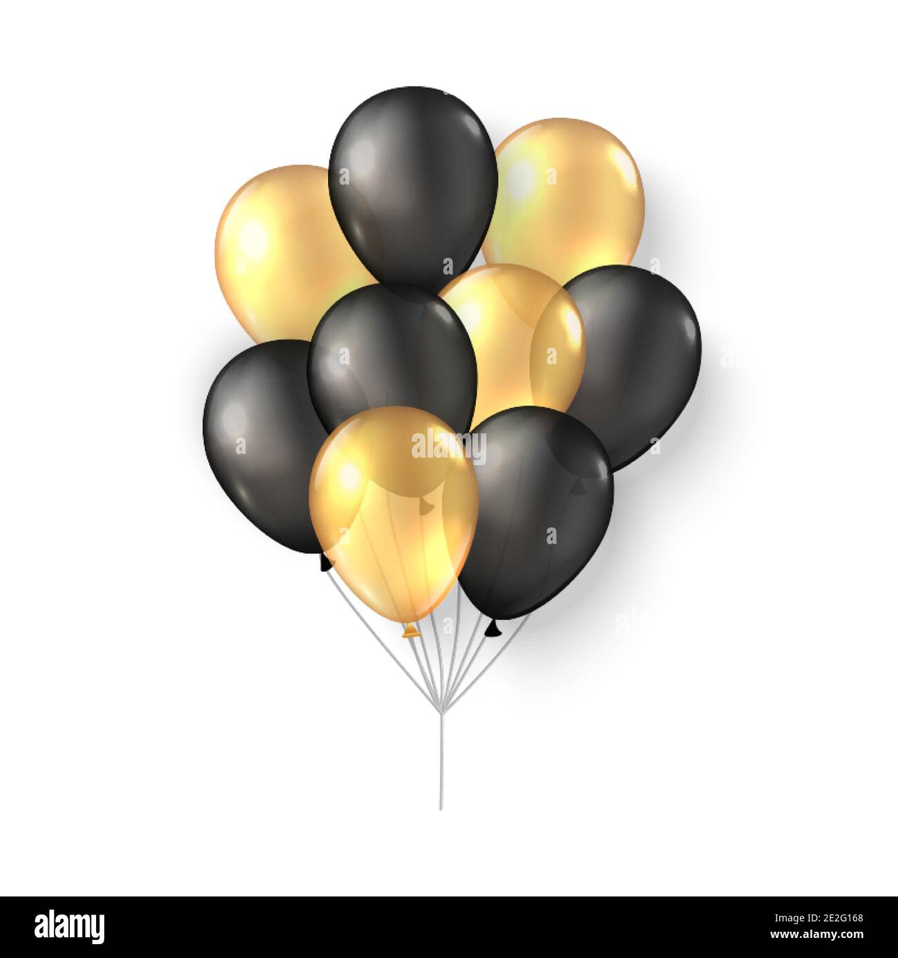 Oro nero palloncini immagini e fotografie stock ad alta risoluzione - Alamy