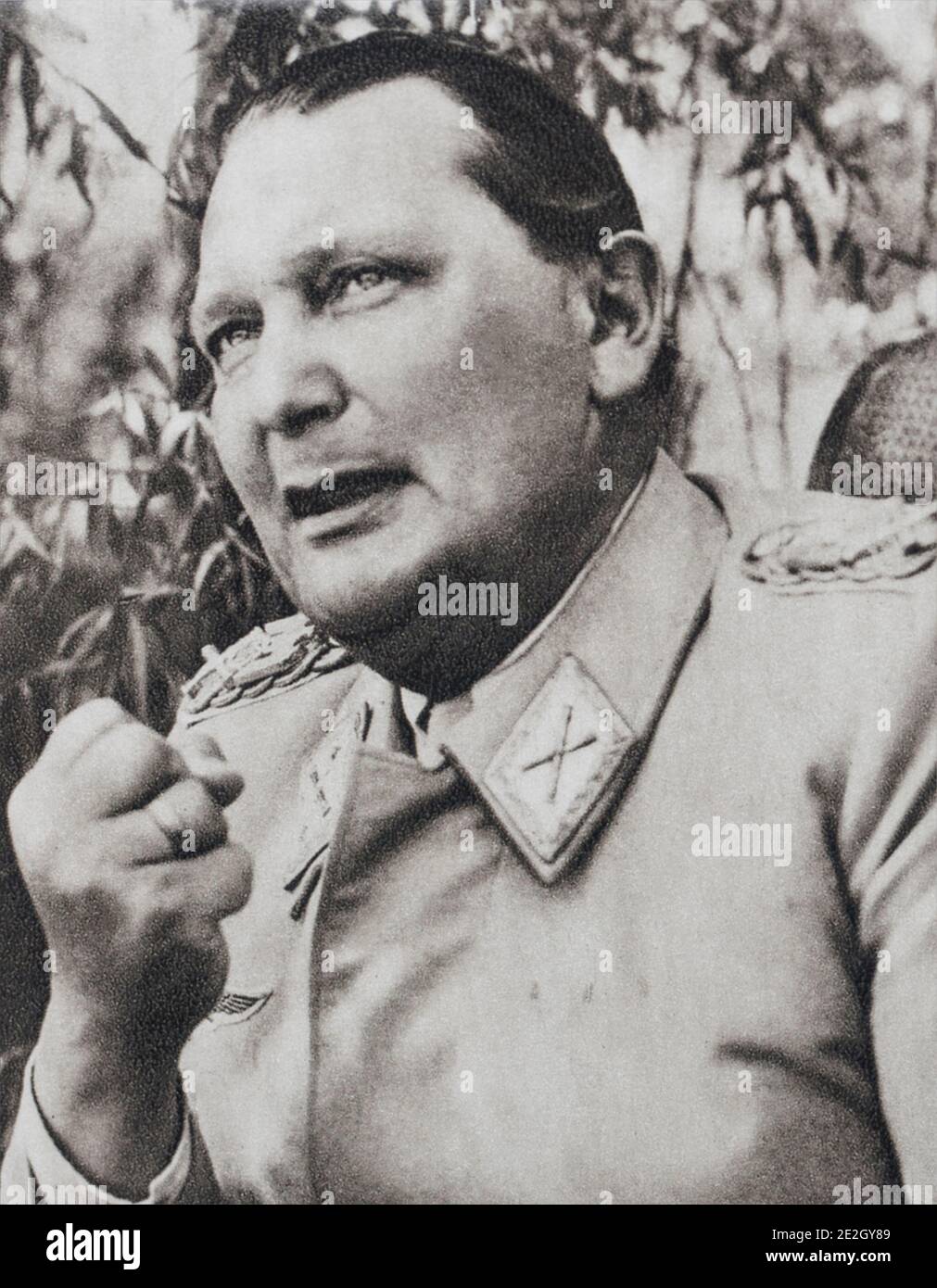 Hermann Wilhelm Göring (1893 - 1946) era un politico tedesco e leader militare così come uno dei più potenti figure nel partito nazista (NSDAP), Foto Stock