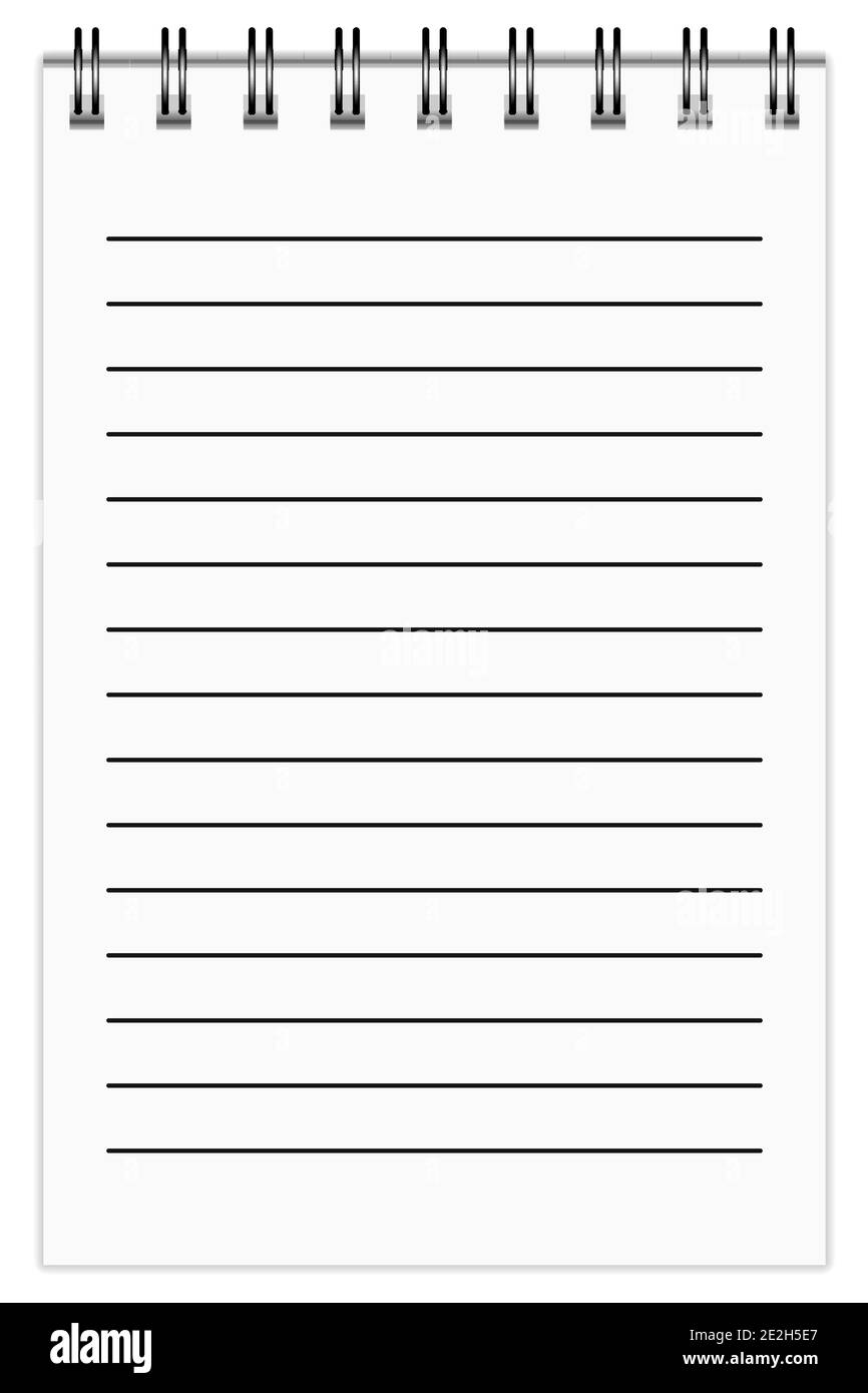 Notebook in linea Illustrazione Vettoriale