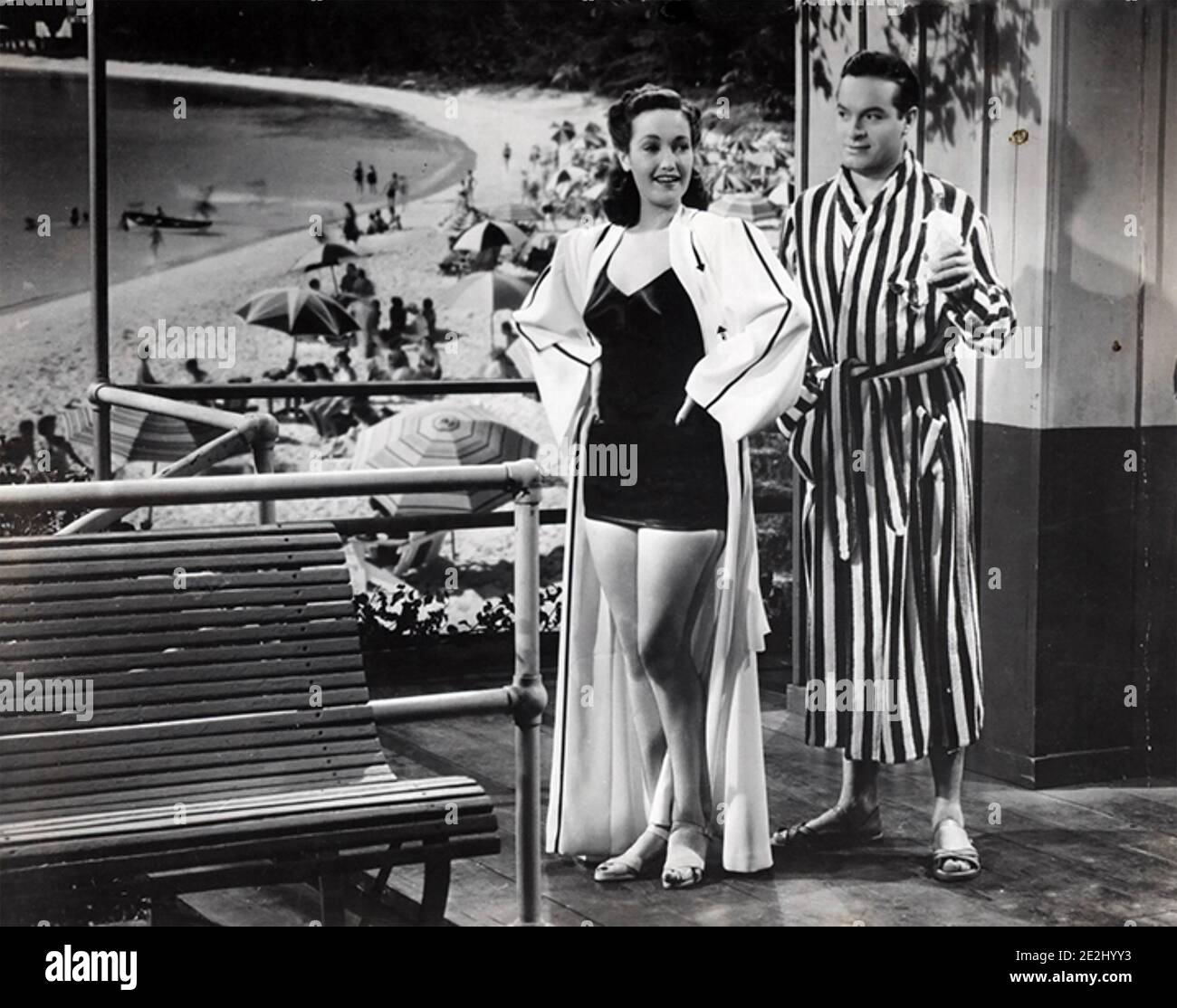 CATTURATO NELLA BOZZA 1941 Paramount Pictures film con Dorothy Lamour e Bob Hope Foto Stock