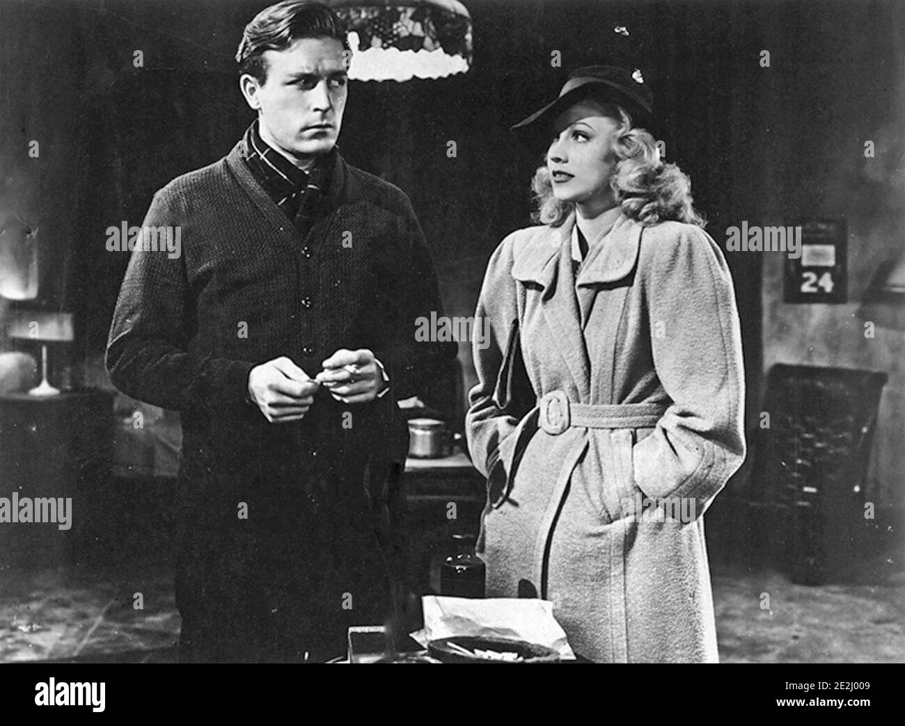 Film monogramma DILLINGER 1945 con Anne Jeffreys ed Edmund Lowe Foto Stock