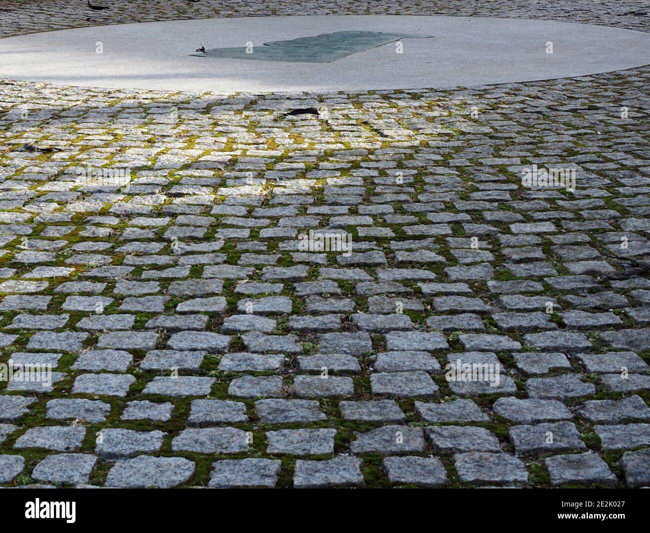 I ciottoli sono un look retrò. Foto Stock