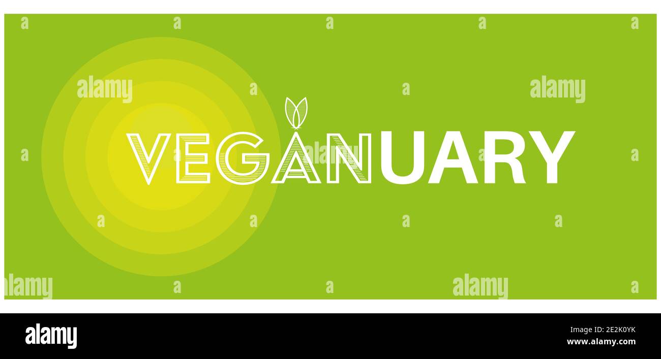 Illustrazione di Vector Veganary Illustrazione Vettoriale