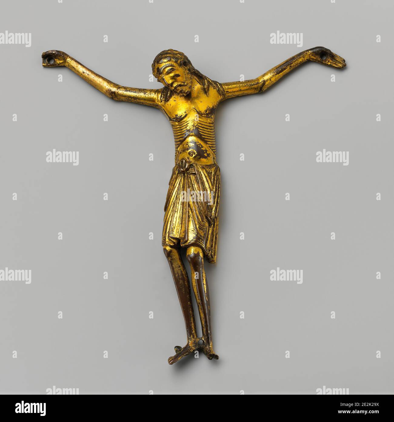 Cristo crocifisso, francese o inglese, ca. 1125-50. Foto Stock