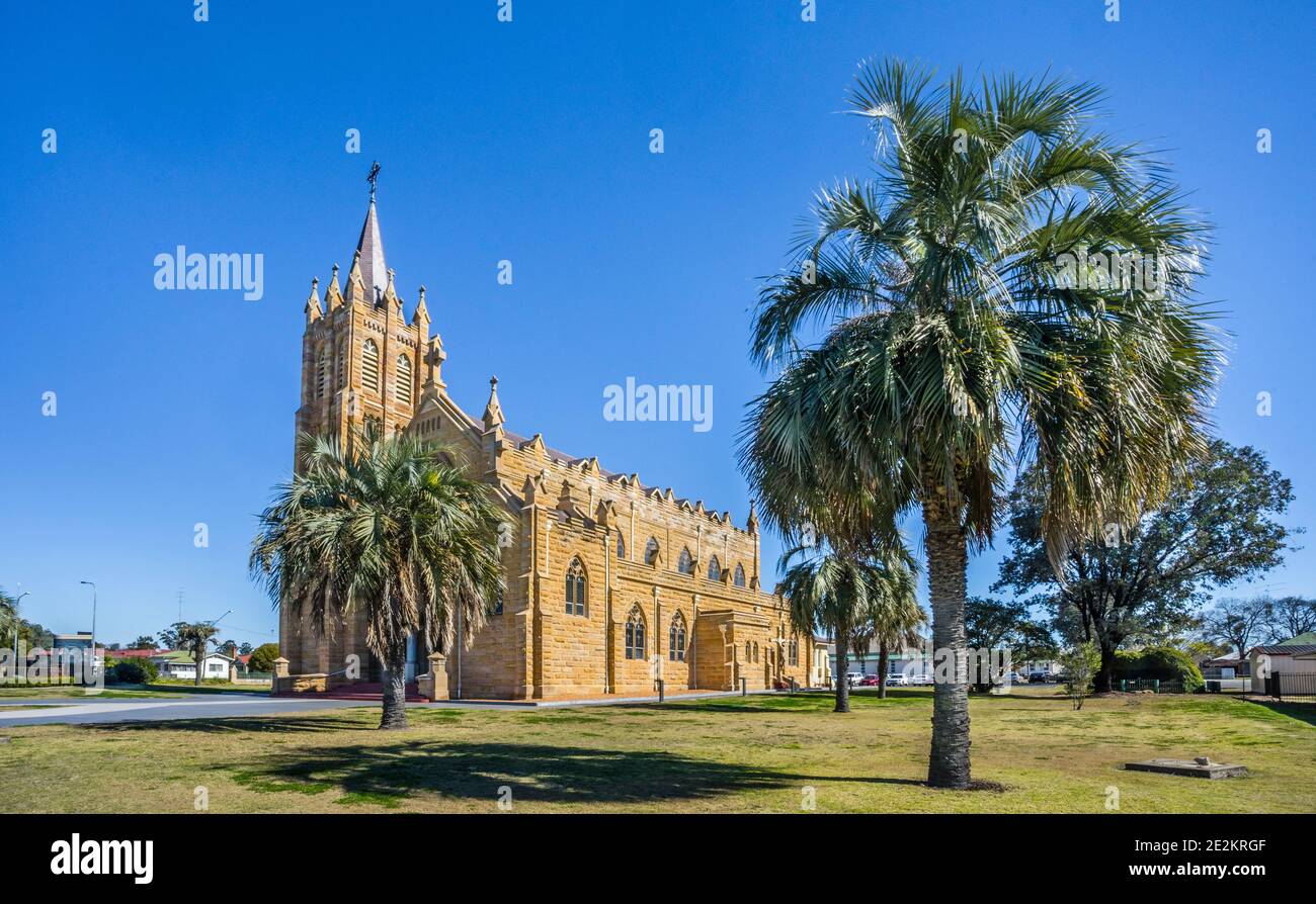 Chiesa cattolica di St Mary a Warwick, regione di Southern Downs, Queensland sud-orientale, Australia Foto Stock