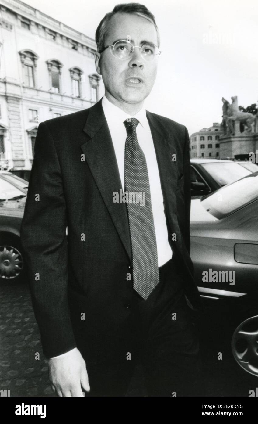 Il politico italiano Alessandro Forlani, anni 2000 Foto Stock
