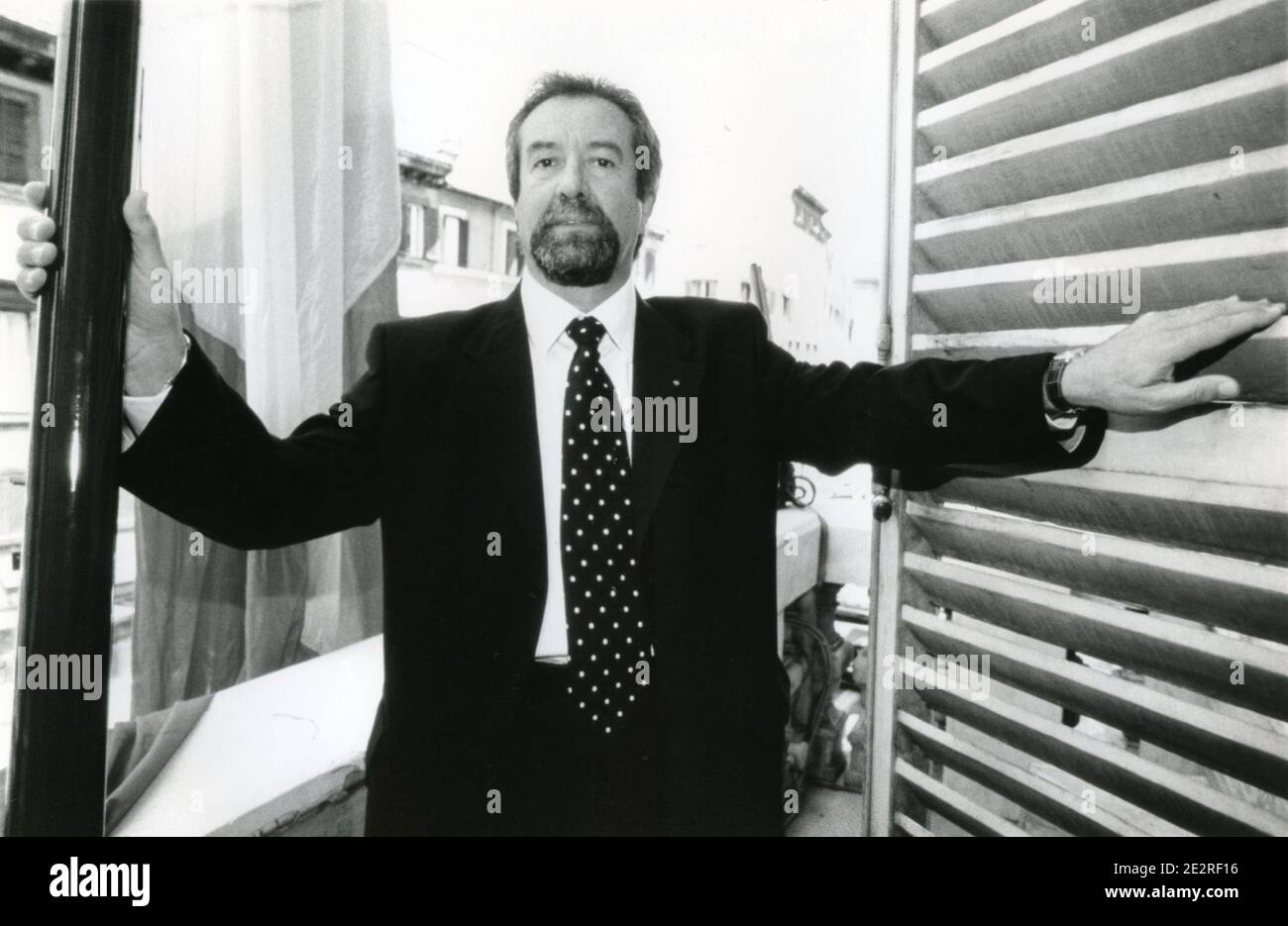 Senatore politico italiano Valerio Carrara, anni 2000 Foto Stock