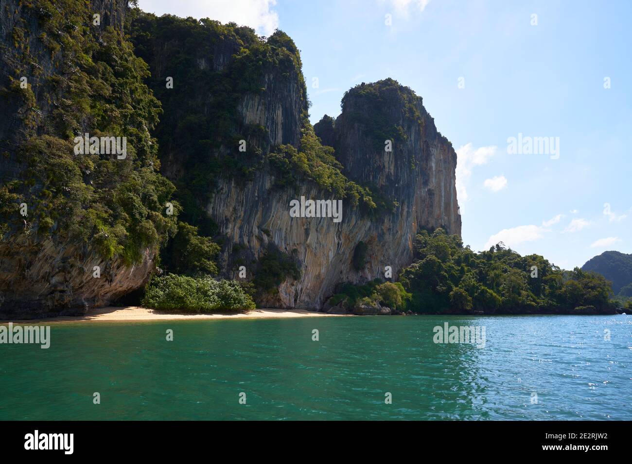 Ton Sai Beach, Krabi sulla costa occidentale della Thailandia Foto Stock