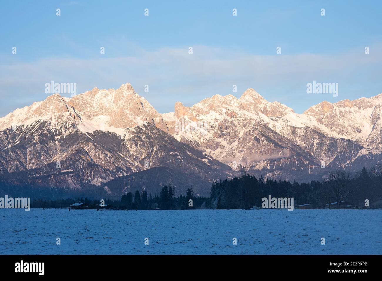 Maishofen, montagna, Salisburgo Foto Stock