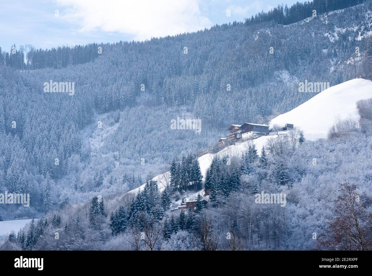 Zell am See, Salisburgo, casa, casa Foto Stock