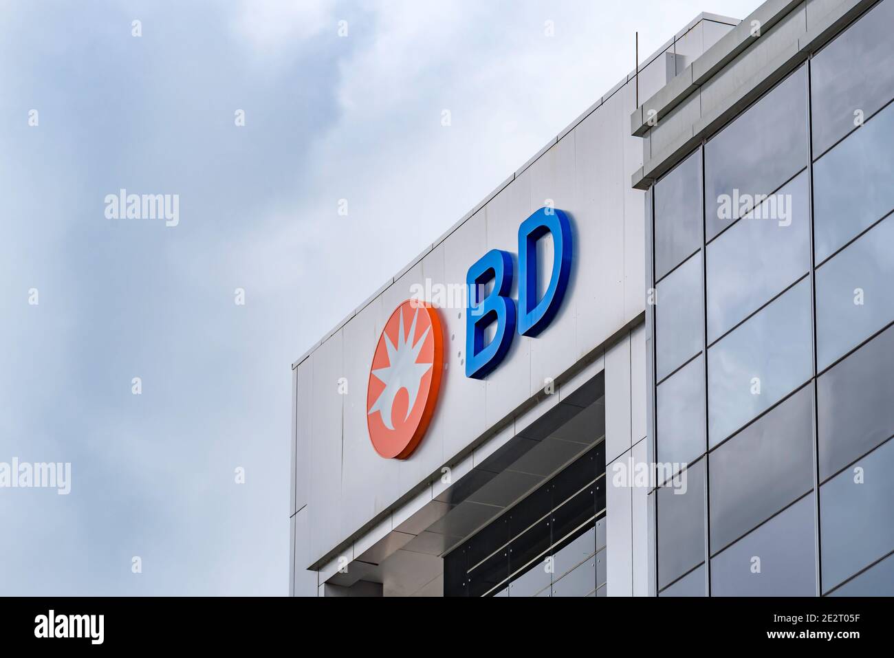 Gli uffici di Becton, Dickinson and Company (BD) a Macquarie Park, Sydney, Australia Foto Stock