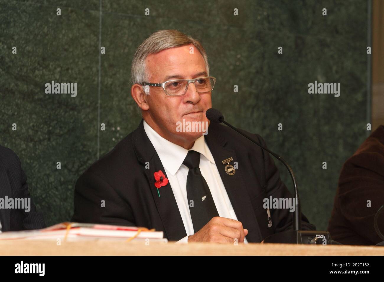 Bryan Williams di All Blacks rugby New Zeland a Cassino, Italia, il 15/11/2012 Foto Stock