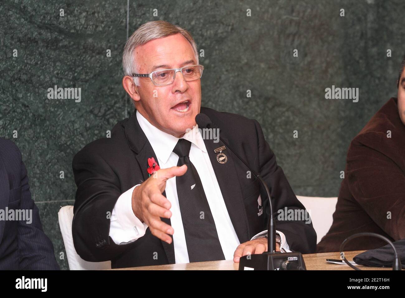 Bryan Williams di All Blacks rugby New Zeland a Cassino, Italia, il 15/11/2012 Foto Stock