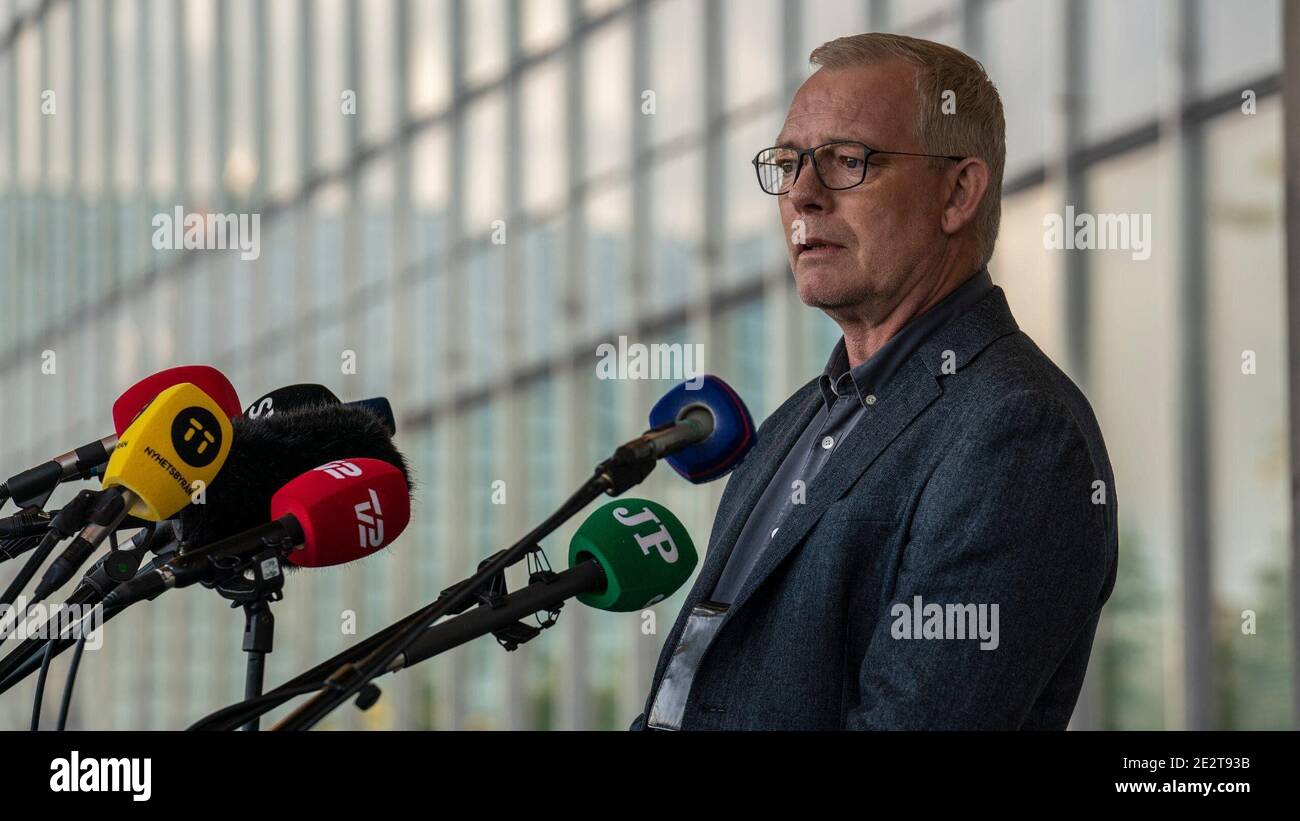 SOREN MALLING NELL'INCHIESTA (2020). Credit: Copenhagen Film Fund/Miso Film/Outline Film/Public Service Pool/SVT-1/TV2/Viaplay / Album Foto Stock