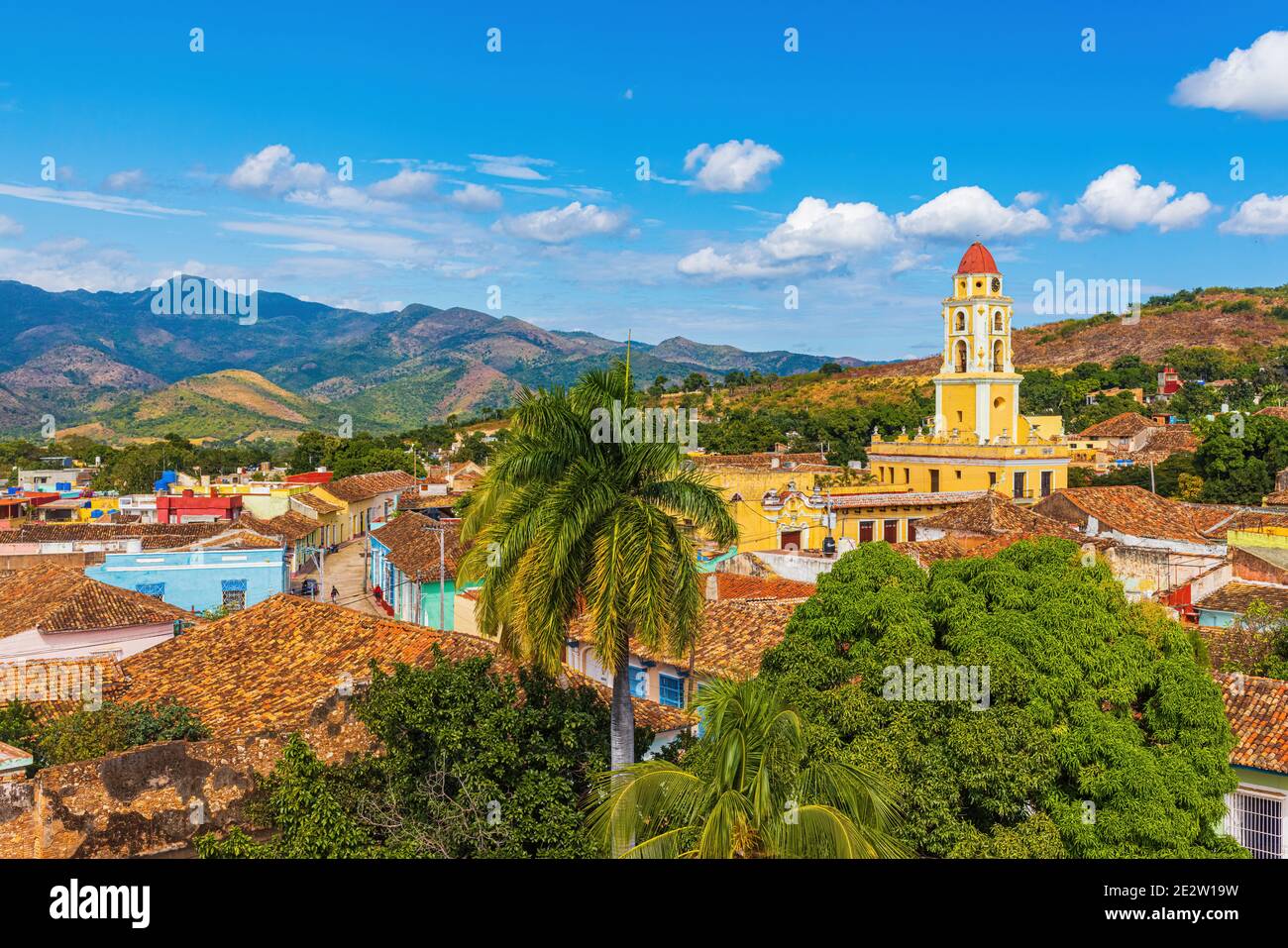Città coloniale di Trinidad, Cuba Foto Stock