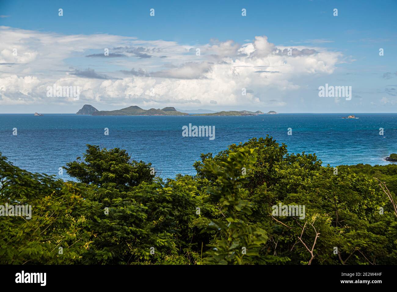 Paesaggio di Grenada Foto Stock