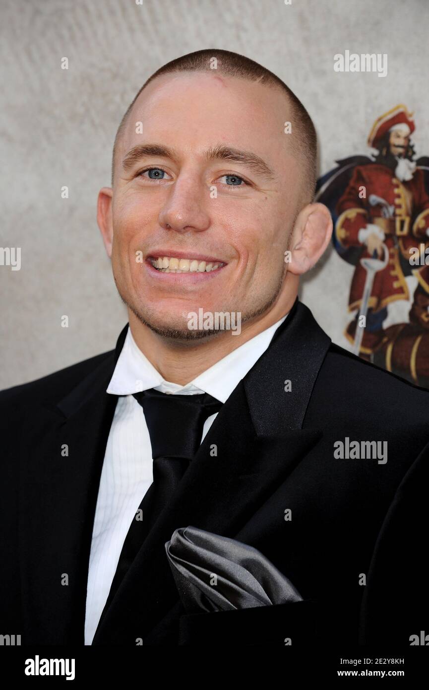 "Georges St-Pierre partecipa alla "Guys Choice" della Spike TV, tenutasi presso i Sony Pictures Studios di Los Angeles, California, USA, il 5 giugno 2010. (Nella foto: Georges St-Pierre). Foto di Lionel Hahn/ABACAPRESS.COM' Foto Stock