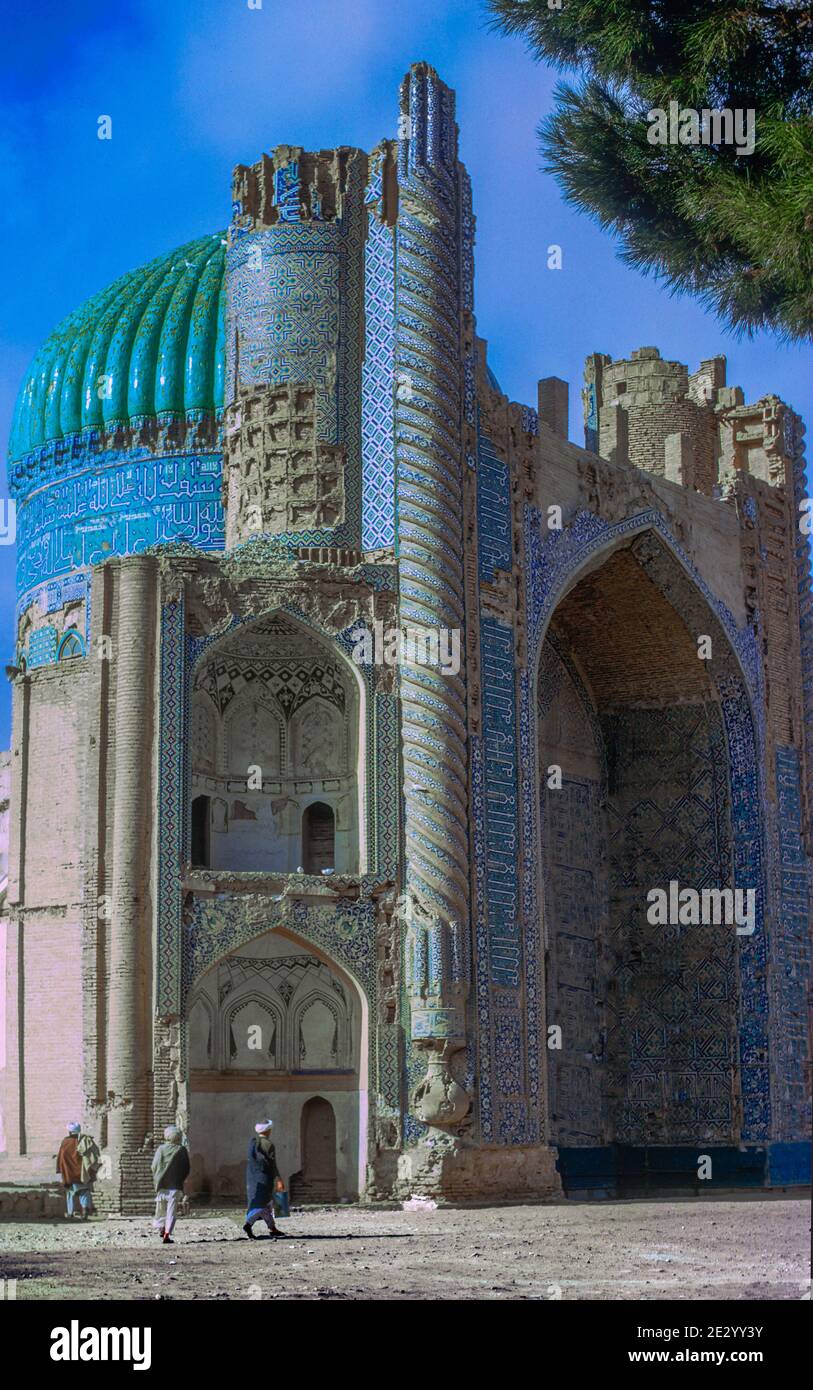 Moschea Verde Balkh Afghanistan settentrionale Foto Stock