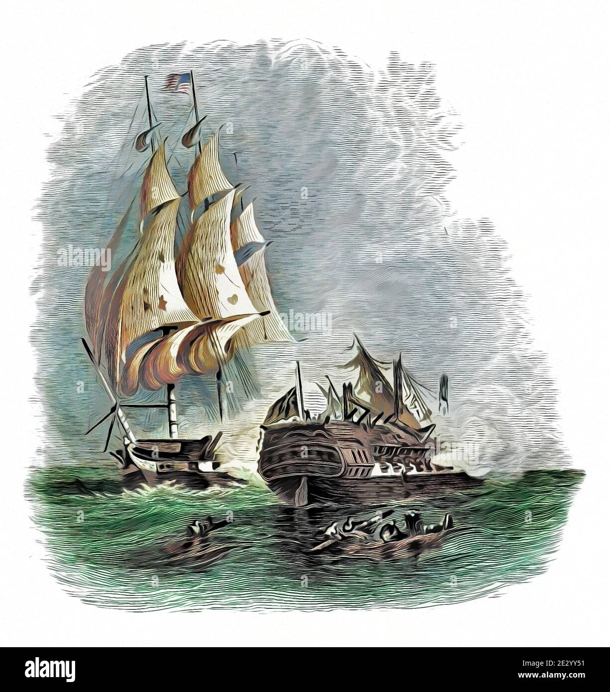 Guerriere e Costituzione Foto Stock