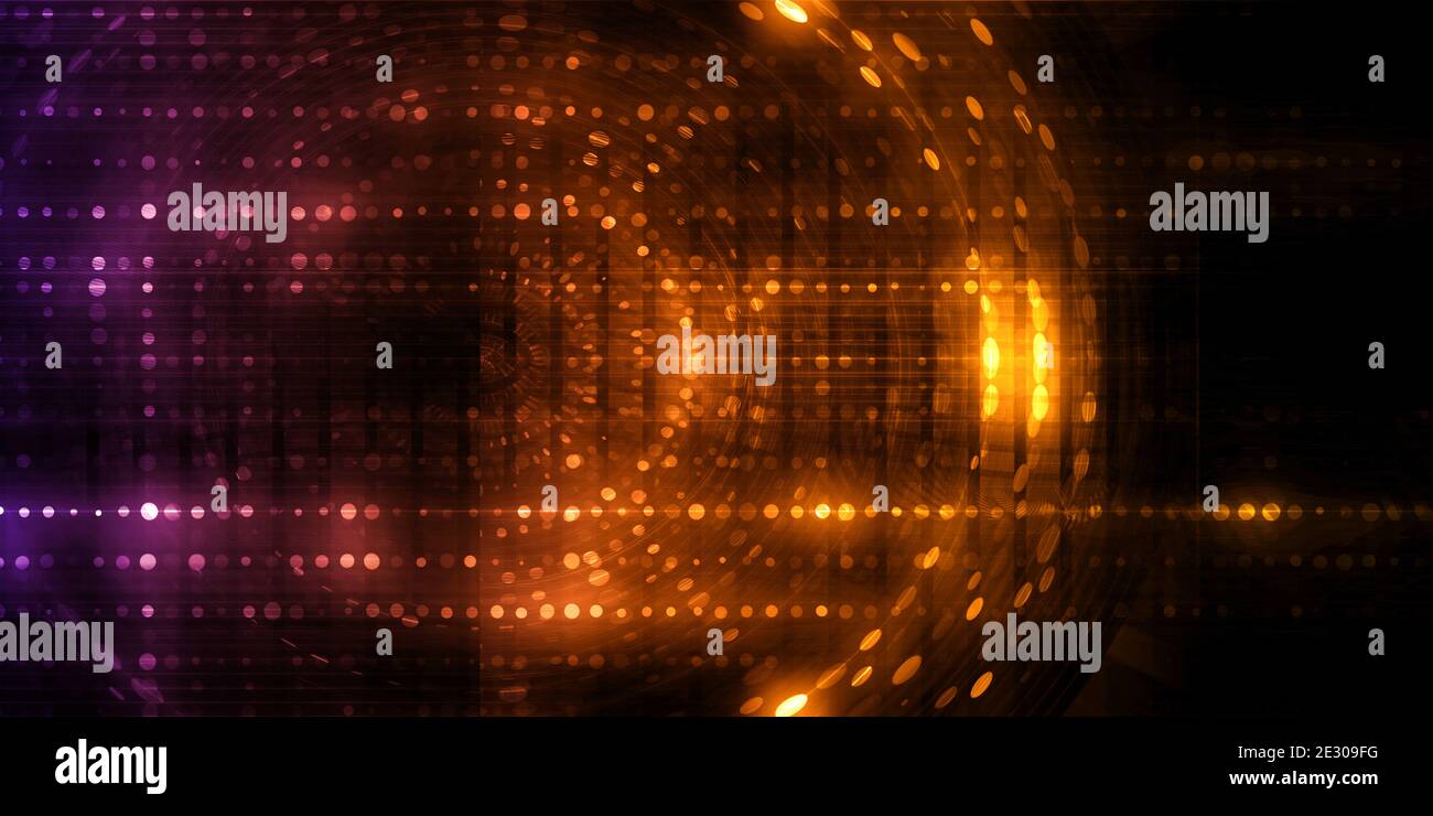 Panoramica sulla gestione dei processi aziendali e dei dati Foto Stock
