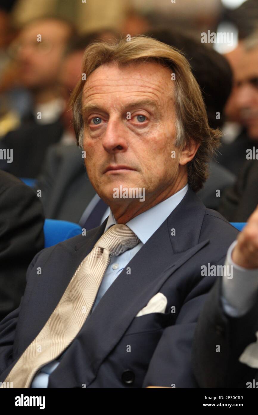 Luca Cordero di Montezemolo Foto Stock