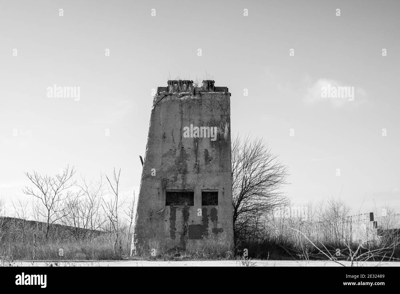 Lavoratori siderurgici park, ex sito dell'US Steel sud funziona Foto Stock