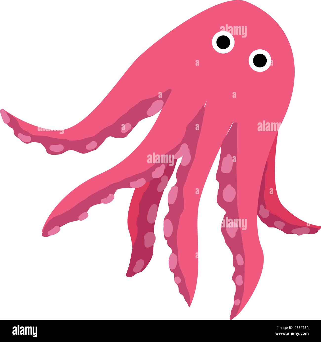 Acquario octopus icona, stile cartone animato Immagine e Vettoriale - Alamy