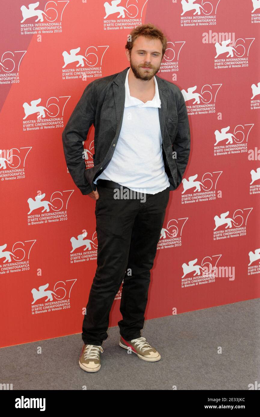 Paolo Giordano partecipa alla fotocellula del film 'la solitudine dei primi numeri' ('la solitudine dei numeri primi') al Palazzo del Casino durante il 67° Festival Internazionale del Cinema di Venezia, a Venezia, il 9 settembre 2010. Foto di Nicolas Briquet/ABACAPRESS.COM Foto Stock