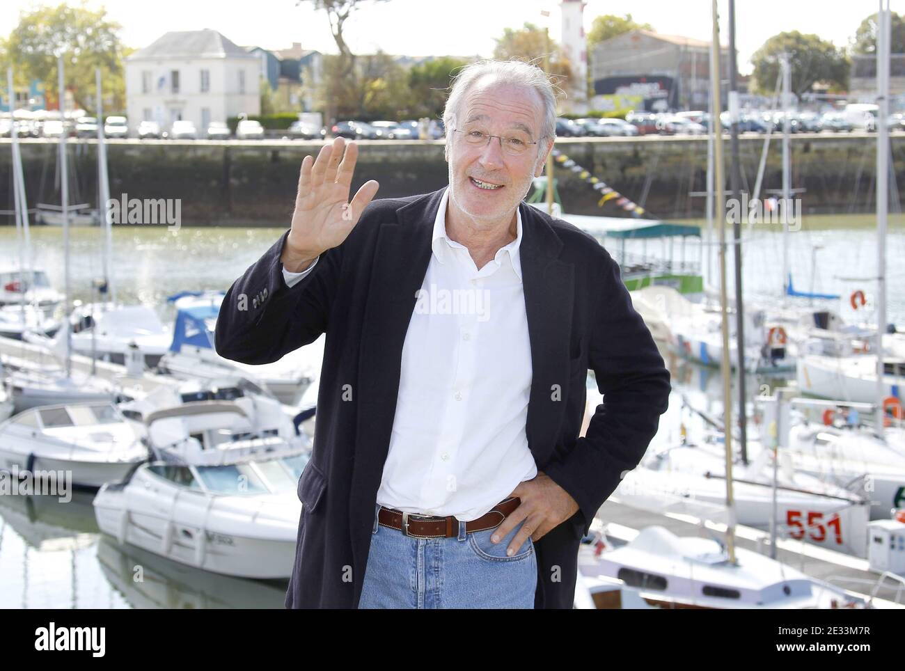 Bernard le Coq partecipa al 12° Festival della TV Fiction a la Rochelle, Francia, il 10 settembre 2010. Foto di Patrick Bernard/ABACAPRESS.COM Foto Stock