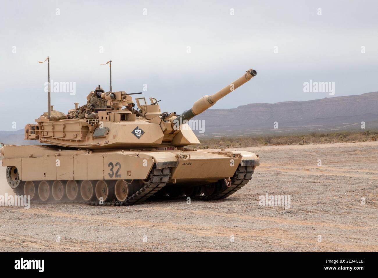 M1 Abrams a ft. Bliss 2019. Foto Stock