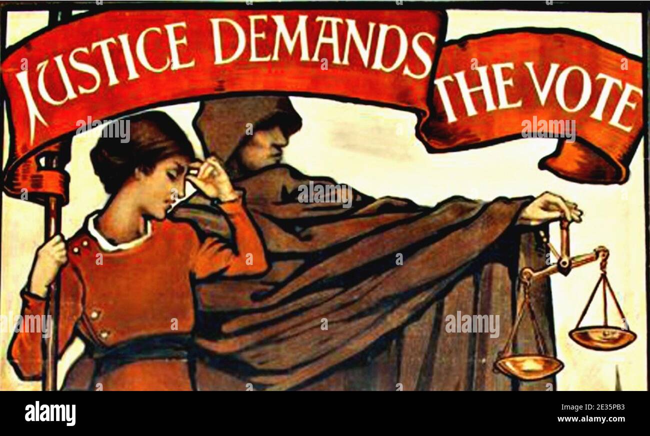 Suffragette poster immagini e fotografie stock ad alta risoluzione - Alamy