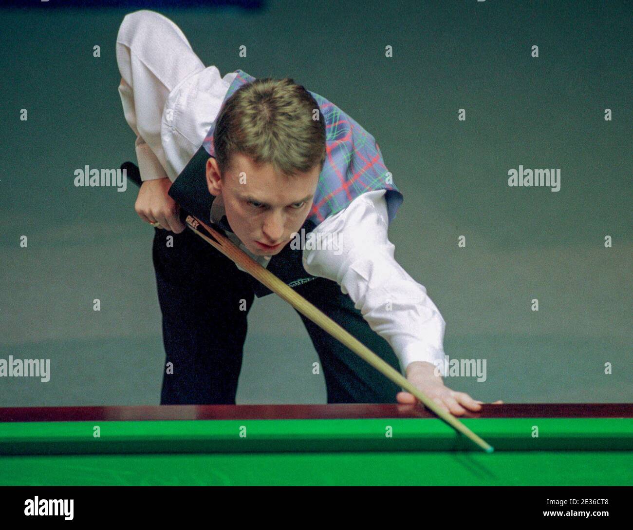 Bingen Germany 10.12,1998, Snooker: Maestri tedeschi - Ken DOHERTY (IRL), Nickname „The Darling of Dublin" Foto Stock