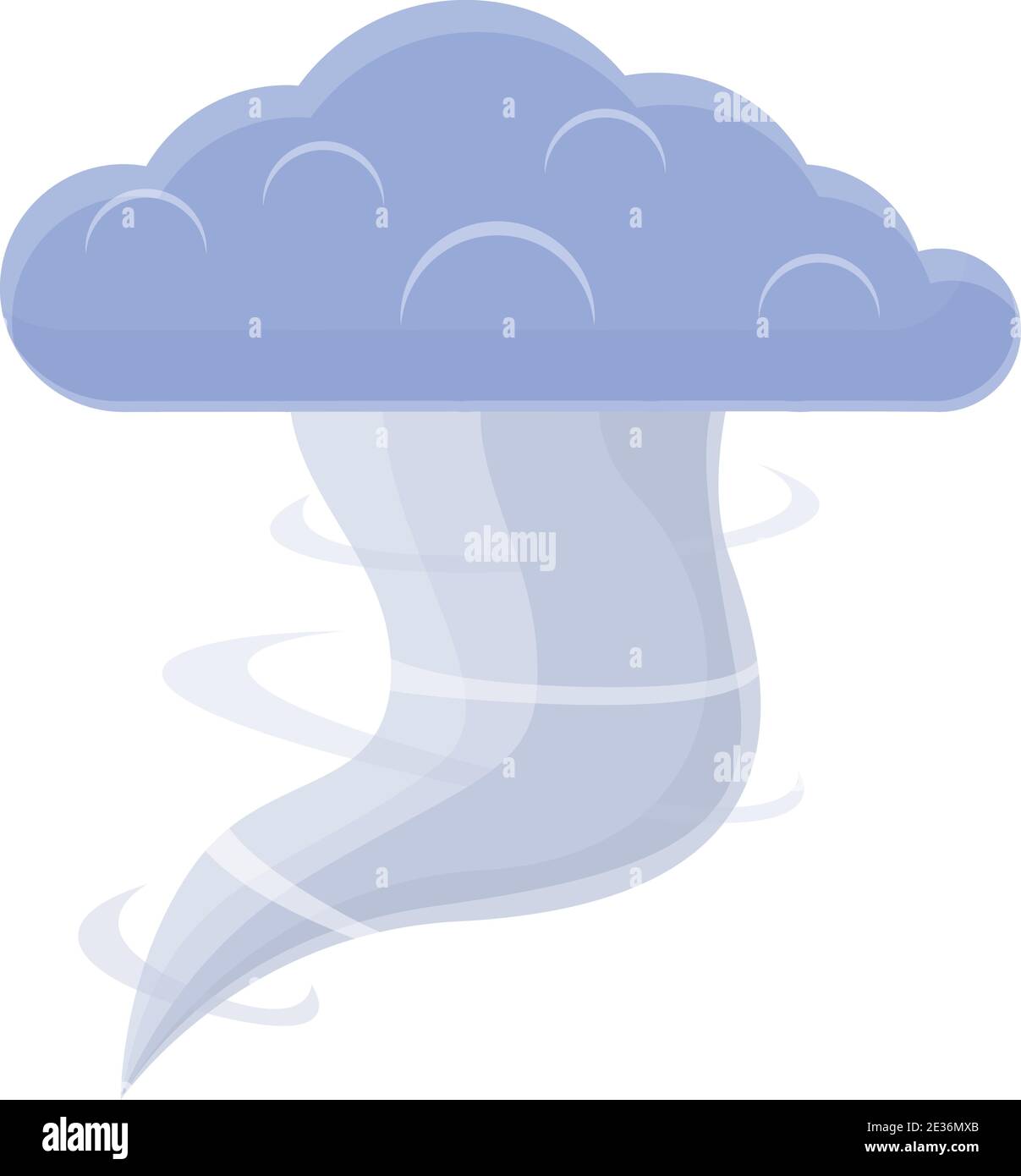 Icona tempo cattivo tempesta. Cartone animato di tempesta cattivo vettore  icona per web design isolato su sfondo bianco Immagine e Vettoriale - Alamy