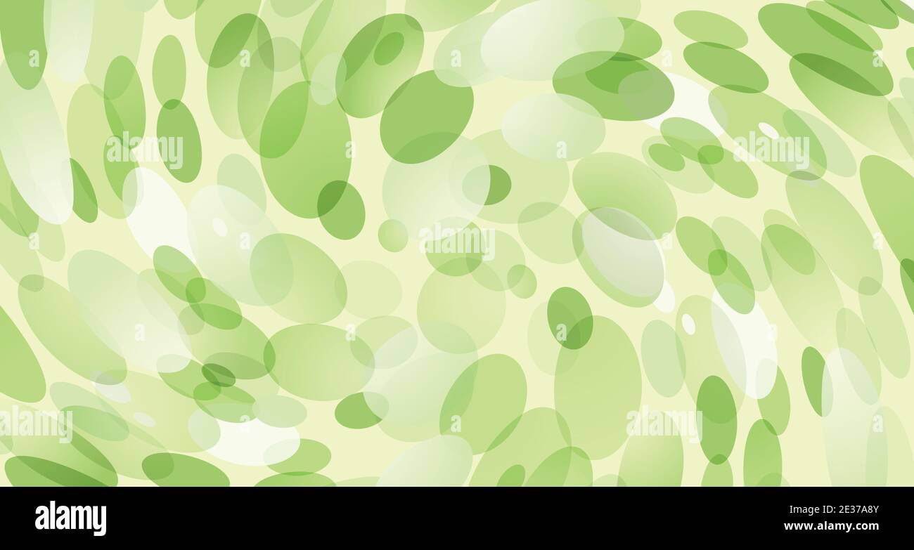 Decorazione astratta a cerchio verde di elementi geometrici motivo mesh sfondo di progettazione. Sovrapposizione per lo sfondo dell'arredamento della presentazione della turbolenza. Illustrazione Vettoriale