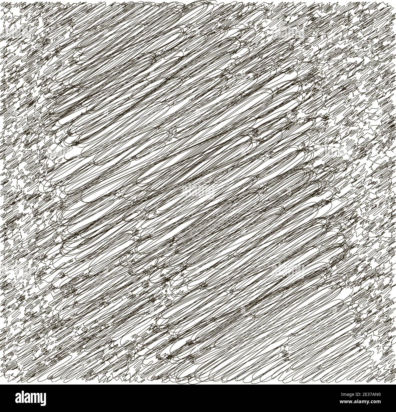 Tratti della penna texture. Texture di sfondo con tratti a matita Immagine  e Vettoriale - Alamy