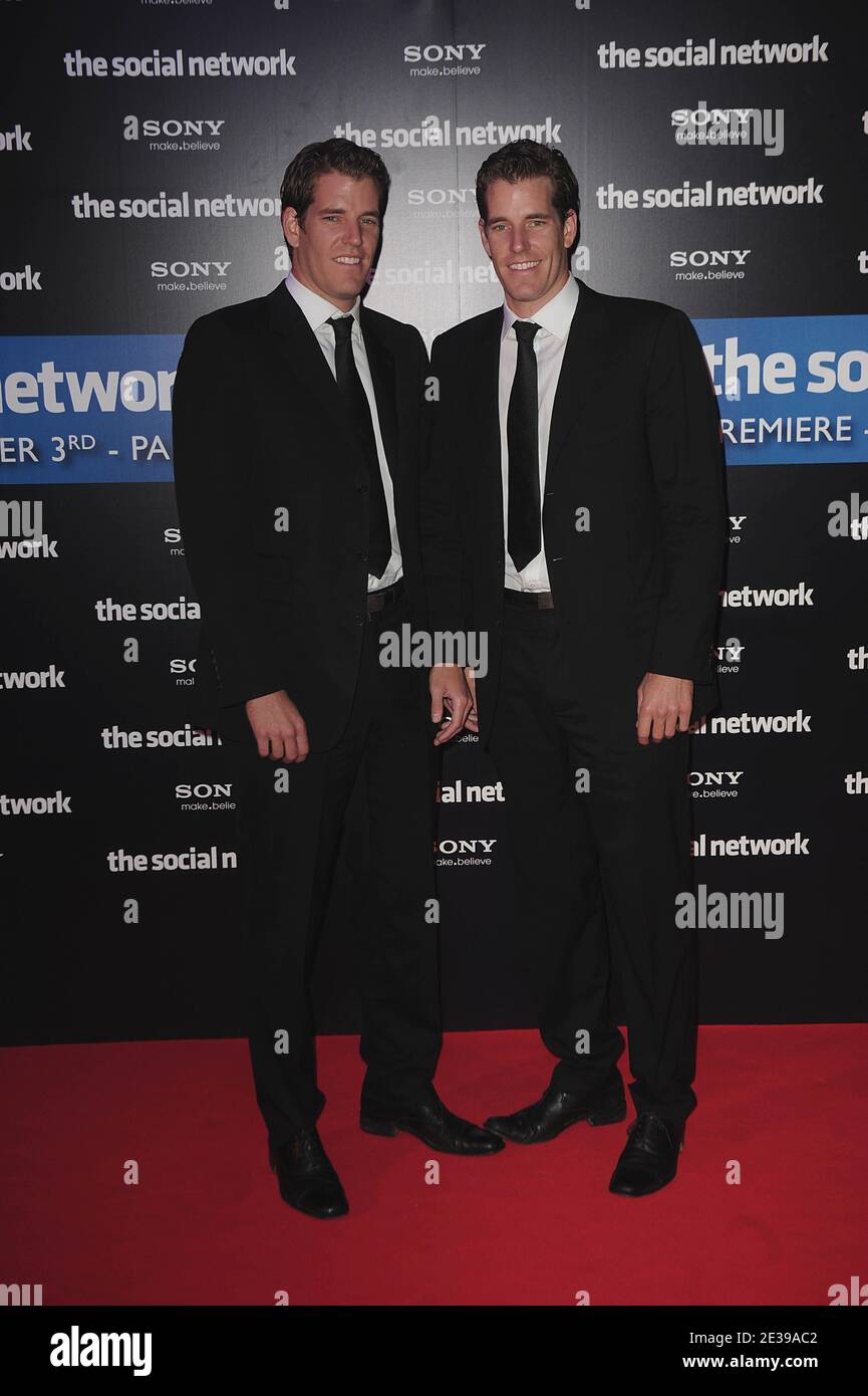 Tyler winklevoss immagini e fotografie stock ad alta risoluzione - Alamy