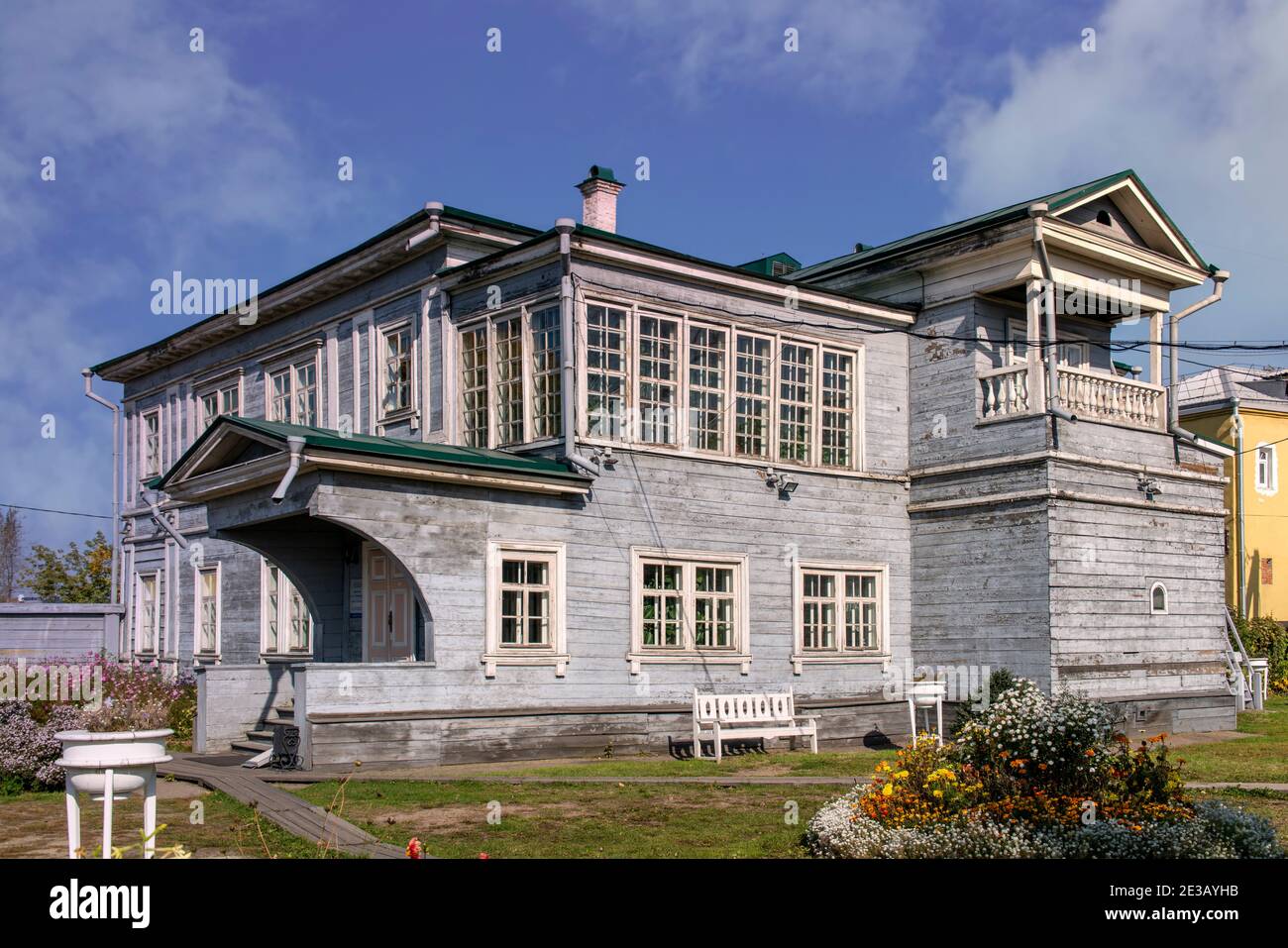 Volkonsky Manor presso il Museo Regionale dei Decembristi in memoria storica di Irkutsk. Foto Stock